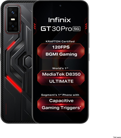 Infinix GT 30 Pro 5G+ ( 256 GB Storage, 8 GB RAM ) Online at Best