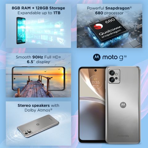 motorola g32 SIMフリー 4GB 128GB スマートフォン本体 Amazon | 【Amazon.co.jp 限定/ブランドステッカー付】 moto g32