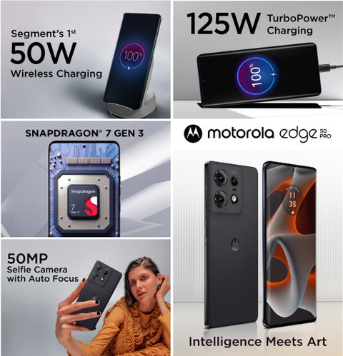 MOTOROLA Edge 50 Pro 5G (256 GB Storage, 12 GB RAM) Online at Best