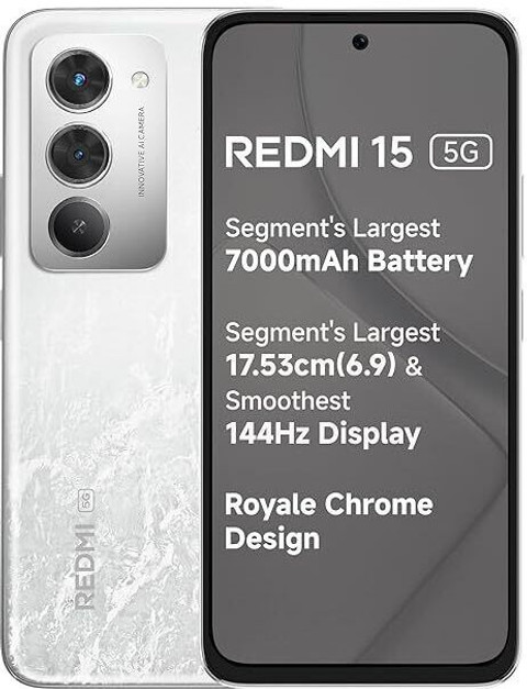 REDMI 15 5G (128 GB Storage, 8 GB RAM) Online at Best Price On