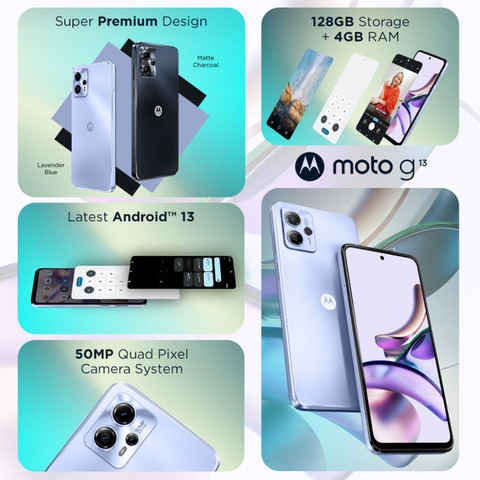 MOTOROLA g13 (128 GB Storage, 4 GB RAM) Online at Best Price On