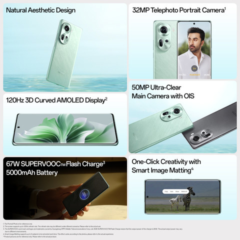 OPPO Reno11 5G ( 128 GB Storage, 8 GB RAM ) Online at Best Price