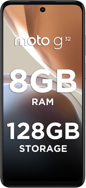 MOTOROLA G32 (Mineral Gray, 128 GB) (8 GB RAM)
