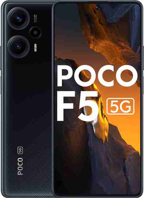 POCO F5 5G ブラック RAM12GB.256GB POCO F5 5G (Carbon Black, 256 GB) (12 GB RAM) : Amazon.in