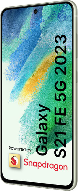 Samsung Galaxy S21 FE 5G with Snapdragon 888 (Olive, 128 GB)