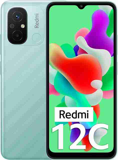 スマートフォン本体 Redmi 12C Mint Green 3GB/64GB REDMI 12C (64 GB Storage, 4 GB RAM) Online at Best Price On