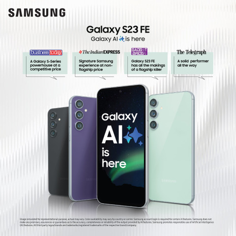 Samsung Galaxy S23 FE 本体 グラファイト Galaxy S 【 SIMフリー品】未開封 S23 FE 256GB SCG24