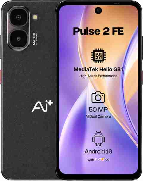 Ai+ Pulse 2 FE 4GB RAM 64GB Black - Image 3