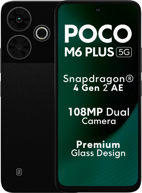 POCO M6 Plus 5G (128 GB Storage, 8 GB RAM) Online at Best Price On