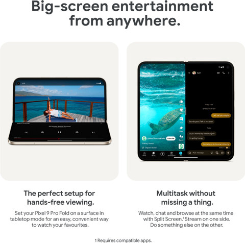 Google Pixel 9 Pro Fold ( 256 GB Storage, 16 GB RAM ) Online at