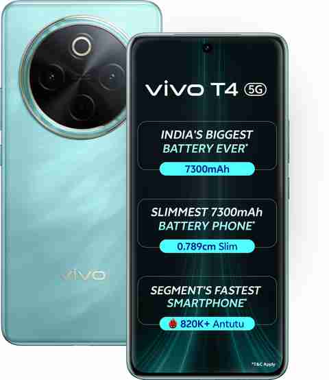 vivo T4 5G (Emerald Blaze, 128 GB)