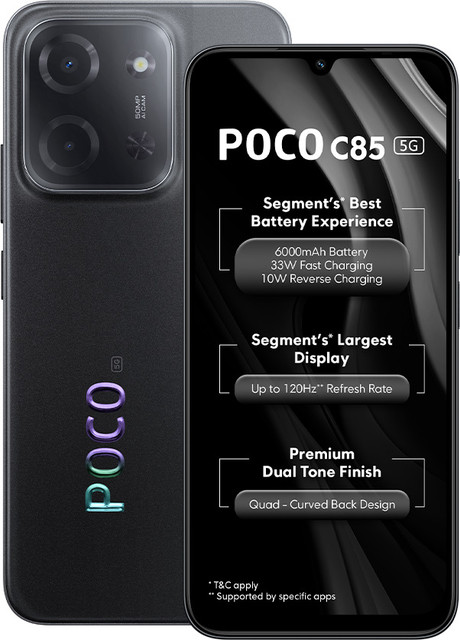 POCO C85 5G (128 GB Storage, 8 GB RAM) Online at Best Price On