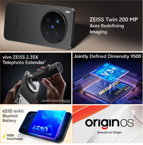 vivo X300 Pro (512 GB Storage, 16 GB RAM) Online at Best Price On