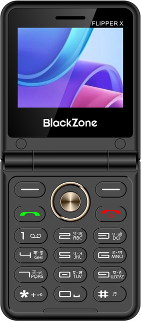 BlackZone FLIPPER X Dual Screen 2.4 & 1.8 Inch Dual Micro SIM (64