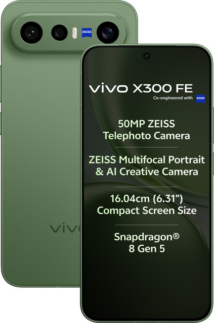 vivo X300 FE グリーン 12/512 インド向けグローバル版 Vivo x300fe