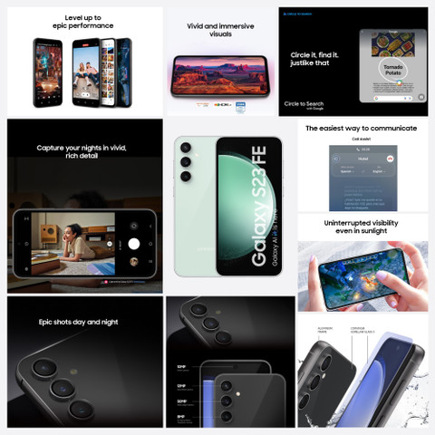 Samsung Galaxy S23 FE (256 GB Storage, 8 GB RAM) Online at Best