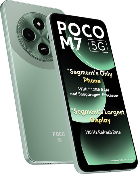 POCO M7 Pro 5G 8GB RAM 256GB ROM グリーン Poco M7 5G 128 GB (Mint