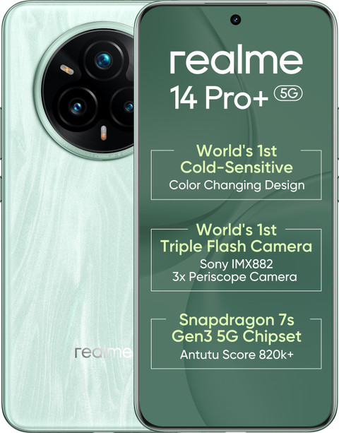 realme 14 Pro+ 5G 256 GB Storage, GB RAM Online at Best