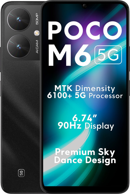 POCO M6 5G (256 GB Storage, 8 GB RAM) Online at Best Price On