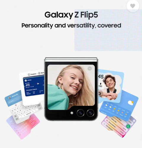 Samsung Galaxy Z Flip5 ( 512 GB Storage, 8 GB RAM ) Online at Best