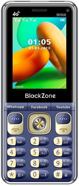 BlackZone WINX 4G Volte with 2.8 Inch keypad ,Touch Screen