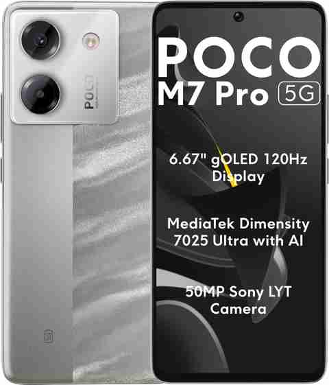 POCO M7 Pro 5G ( 128 GB Storage, 6 GB RAM ) Online at Best