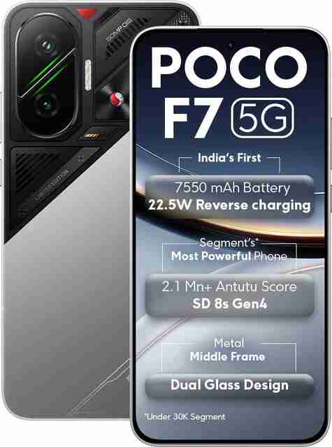 POCO F7 5G (256 GB Storage, 12 GB RAM) Online at Best Price On
