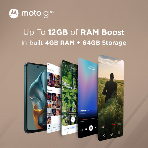 MOTOROLA g05 (64 GB Storage, 4 GB RAM) Online at Best Price On