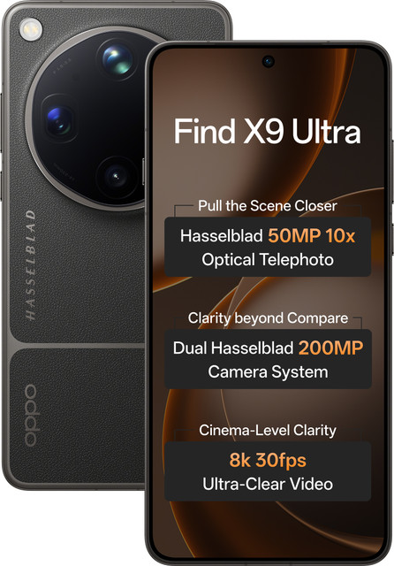 OPPO Find X9 Ultra (512 GB Storage, 12 GB RAM) Online at Best
