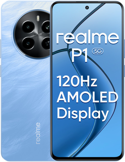 realme P1 5G (Feather Blue, 128 GB)