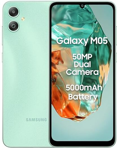 Samsung M05 (Mint Green, 64 GB)