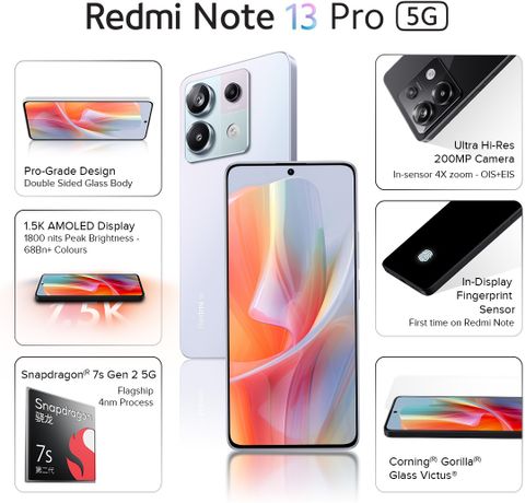 redmi note 13 pro 5g 4 128