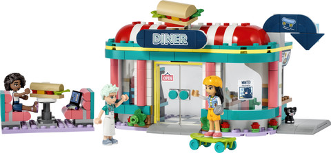 LEGO Friends Heartlake Downtown Diner (346 Blocks) Friends