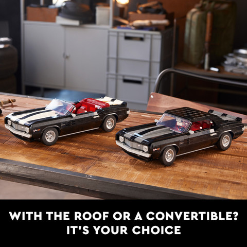 LEGO Icons Chevrolet Camaro Z28 (1458 Blocks) Model Building Kit