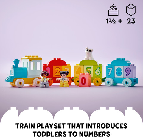 Train Lego Duplo Numeri LEGO DUPLO Number Train Learn To Count (23
