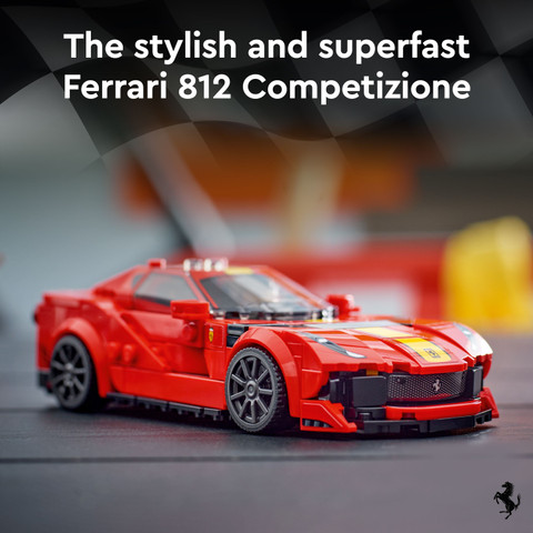 LEGO Speed Champions Ferrari 812 Competizione (261 Blocks) Model
