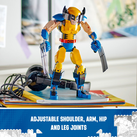 LEGO Marvel Super Heroes Wolverine Construction Figure (327 Blocks
