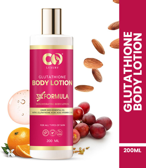 Co Luxury Glutathione Body Lotion With Kojic Acid | Skin Brightening | Skin Whitening - Price in India, Buy Co Luxury Glutathione Body Lotion With Kojic Acid | Skin Brightening