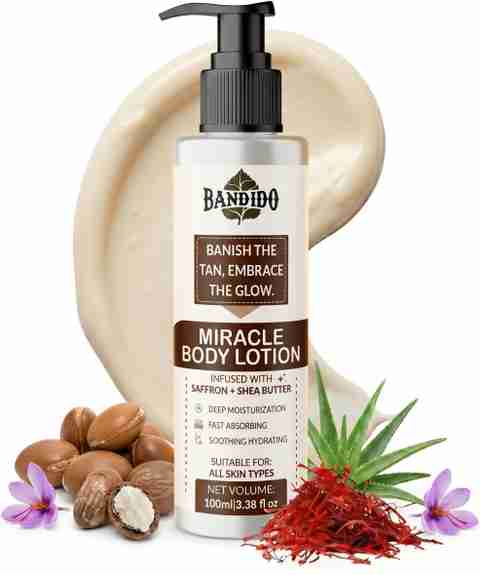magic body lotion saffron glutathione vit b5 lactic acid BANDIDO De‑Tan | + + Niacinamide | - Price in India, Buy BANDIDO Magic De‑Tan Body Lotion | Saffron + Lactic Acid + Niacinamide Vitamin B12 – 10 NO SHIP: NY Size:Crystal Gel - 3 Pack