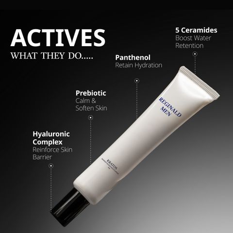 Reginald Men Kratos Barrier Repair Moisturizer | Oil-Free & Non-Sticky with 10 Actives (50 g) - Image 4