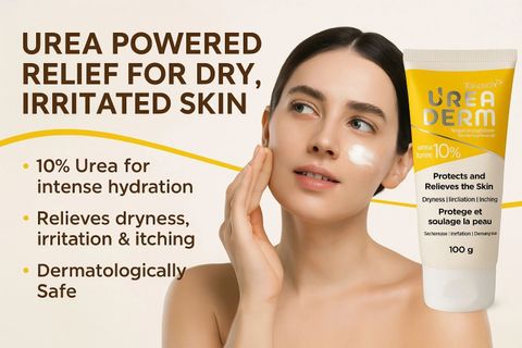 Urea Rash Skin Urea Derm 10% Urea Moisturizing Cream for Dry & Itchy Skin for Eczema ...