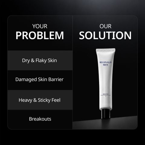 Reginald Men Kratos Barrier Repair Moisturizer | Oil-Free & Non-Sticky with 10 Actives (50 g) - Image 6