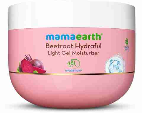 Mamaearth Beetroot Hydraful Light Gel Moisturizer with Beetroot