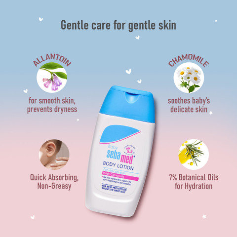 Sebamed Baby Body Lotion|pH lasting moisturiser|Quickly absorbed