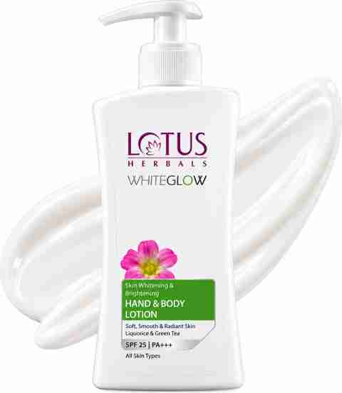LOTUS HERBALS Wg Skin Whitening & Brightening Hand & Body Lotion (400 ml) - Image 5