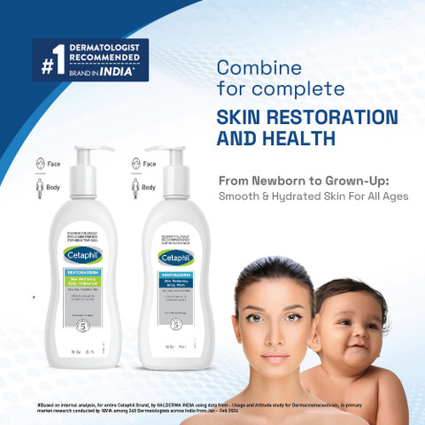 Cetaphil Restoraderm, Skin Restoring Body Moisturizer, for Very