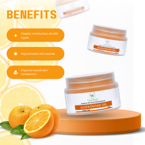 glutathione gel benefits WISE & SECRETS Glutathione Gel with Glutathione, Vitamin B Skin Brightening & Hydration Gel