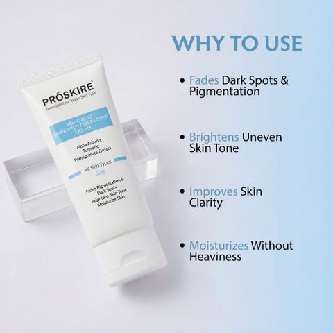 Proskire Kojic Acid Dark Spot Corrector Cream 50g - Image 8
