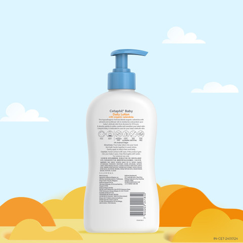 Cetaphil BABY DAILY LOTION WITH ORGANIC CALENDULA FACE AND BODY