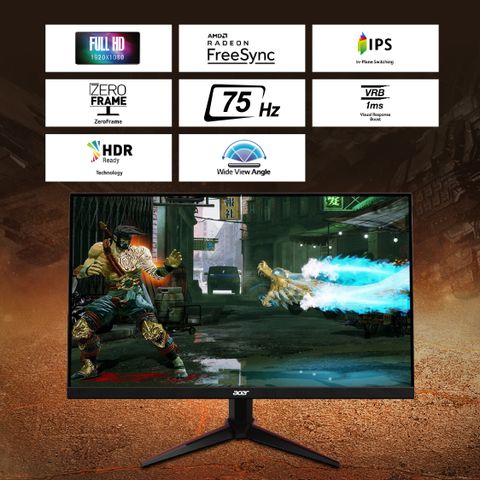 Acer 60.45 cm (24 inch) Full HD LED Backlit IPS Panel Monitor